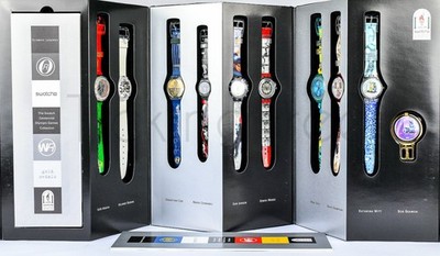 Swatch Spacial 1996 - BOX3PACK - Olympic Legends Box - Neu - 07398/20000