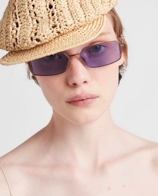 Prada 24SS Sunglasses Purple New Un Gamma Frame