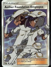 Aether Foundation Employee Shiny Holo Rare Hidden Fates: Shiny Vault SV81/SV94 S on eBay