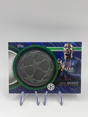 Topps UCC 25/26 Nuno Mendes PSG Starball Commemorative Relic Numbered /99