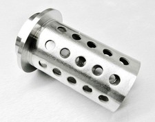 Perforated Flask 3" x 6" Casting Flask Vacuum Casting Stainless 1/8" Wall