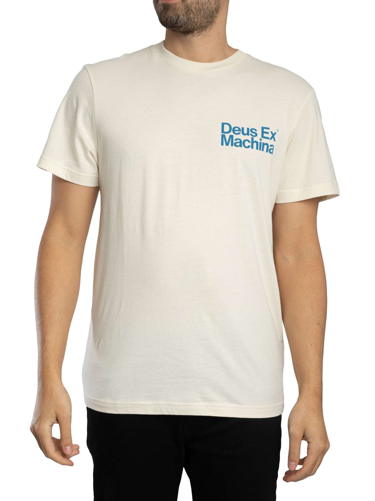 Deus Ex Machina Plenty Good Back Graphic T-Shirt, Vintage White - S