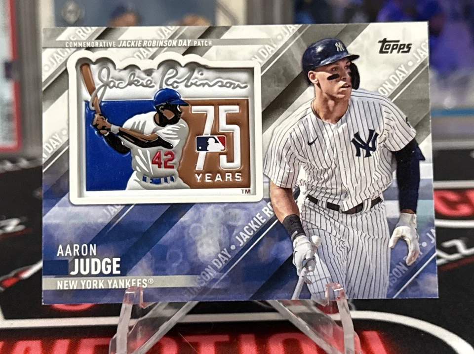 2022 Topps Update Aaron Judge Commemorative Special Event Patch Relics #SEP-AJ - Image 2 of 3