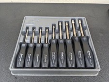 Bn964 Snap On Metric Black Hard Handle Nut Driver 9 Pcs Set Nddm900a Usa Bn964 Snap On Metric Black Hard Handle Nut Driver 9 Pcs Set Nddm900a Usa