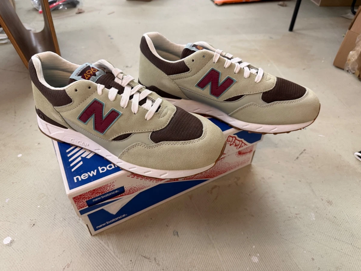 New Balance 205 x Urban Outfitters Yellow Suede Floral Canvas Sneakers Mens 10.5 This New Balance Sneaker is going to take over the world  main image 3
