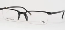 NOS Inface Danish Design if 9117 340 Black UNIQUE EYEGLASSES GLASSES 51-19-147mm