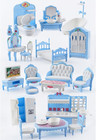 40 Pcs Dollhouse Furniture Accessories Set Miniature Mini Furniture Small Doll H
