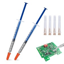 Silberleitlack leitf&auml;higer Kleber schnell trocknend 2 St&uuml;ck 0,3ml Elektronik