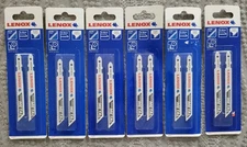 6 Packs of 2 LENOX 3-5/8" Bi-Metal T-Shank Jigsaw Blade for Thick Metal