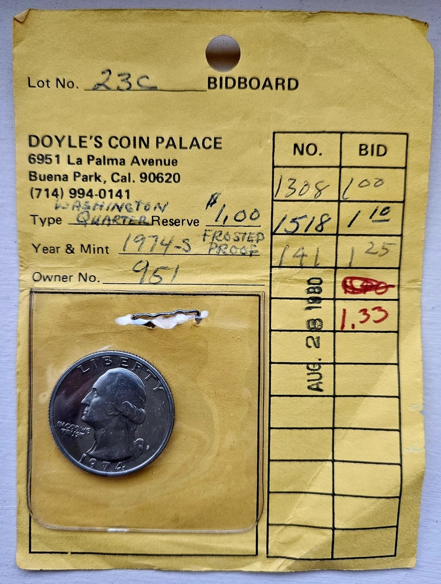1974 Washington Quarters (1932-1998) for sale | eBay