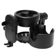 Universal Cup Bottle Phone Holder for Stroller Walker Bike Scooter Wheelchair