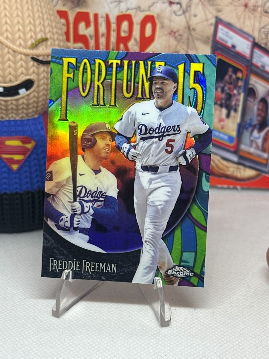 2025 Topps Chrome Update FORTUNE 15 Freddie Freeman #F15-13 - LA
