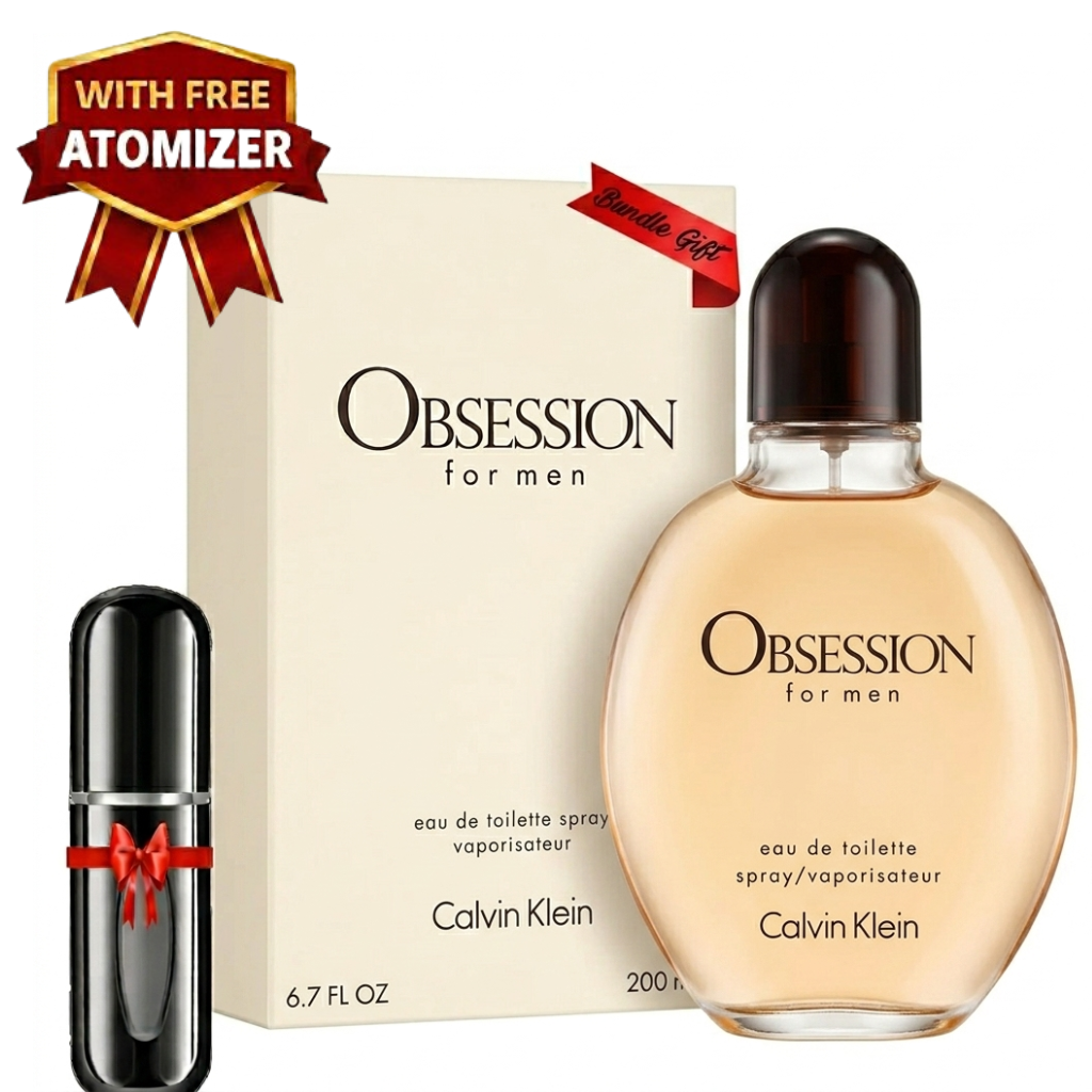 Obsession by Calvin Klein 6.7/6.8oz EDT Cologne for Men New In Box
