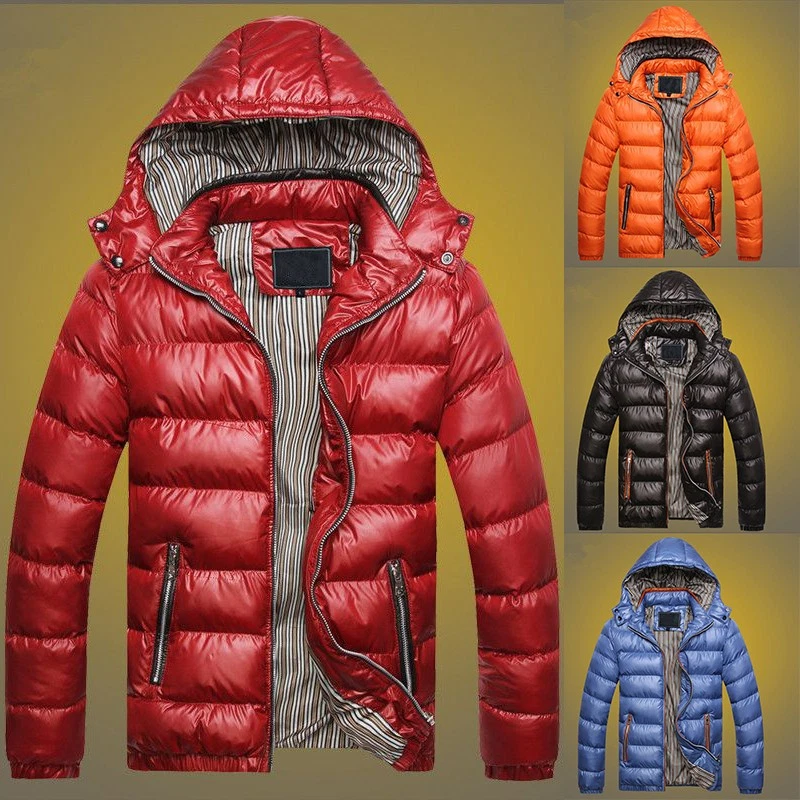 Mens Coat Jacket Puffer Hoody Waterproof Windproof Quilted Padded Winter Warmer
Opens in a new windo