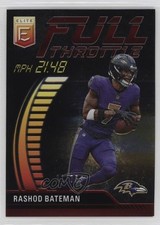 2023 Panini Donruss Elite Full Throttle Red 31/75 Rashod Bateman #FT-RB 16wc
