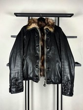 VTG Archival Hysteric Japanese Style Reversible Real Leather Fur Jacket 90S Y2K