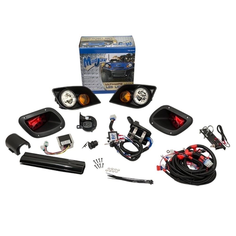 EZGO S4 Golf Cart MadJax LED Ultimate Plus Headlight Kit Fits 2015-Up