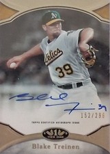 Blake Treinen-2020 Topps Tier One #PPA-BT - Prime Performers- On Card Auto /299