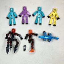 Zing Stikbot LOT Of 7 Stop Motion Animation S...