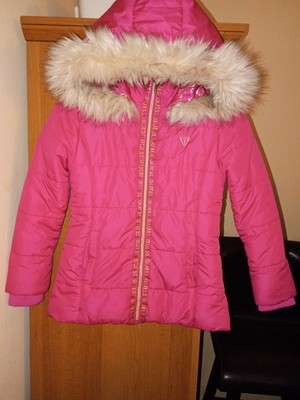 guess puffer jacket girls 10-12