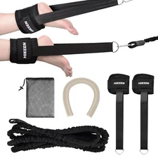 Swimming Tether Belt 4M Adjustable Stationary Swim Training Resistance Harness