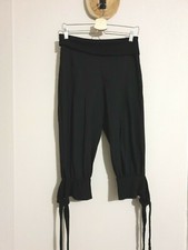 SARAH PACINI : SUPERBE PANTACOURT NOIR TRÉS BELLE COUPE DRAP DE LAINE VIERGE 