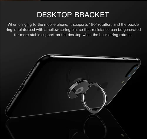 360° Drehbar Handy Smartphone Auto Ring Halter Ultradünn Handyring Fingerhalter - Bild 15 von 27