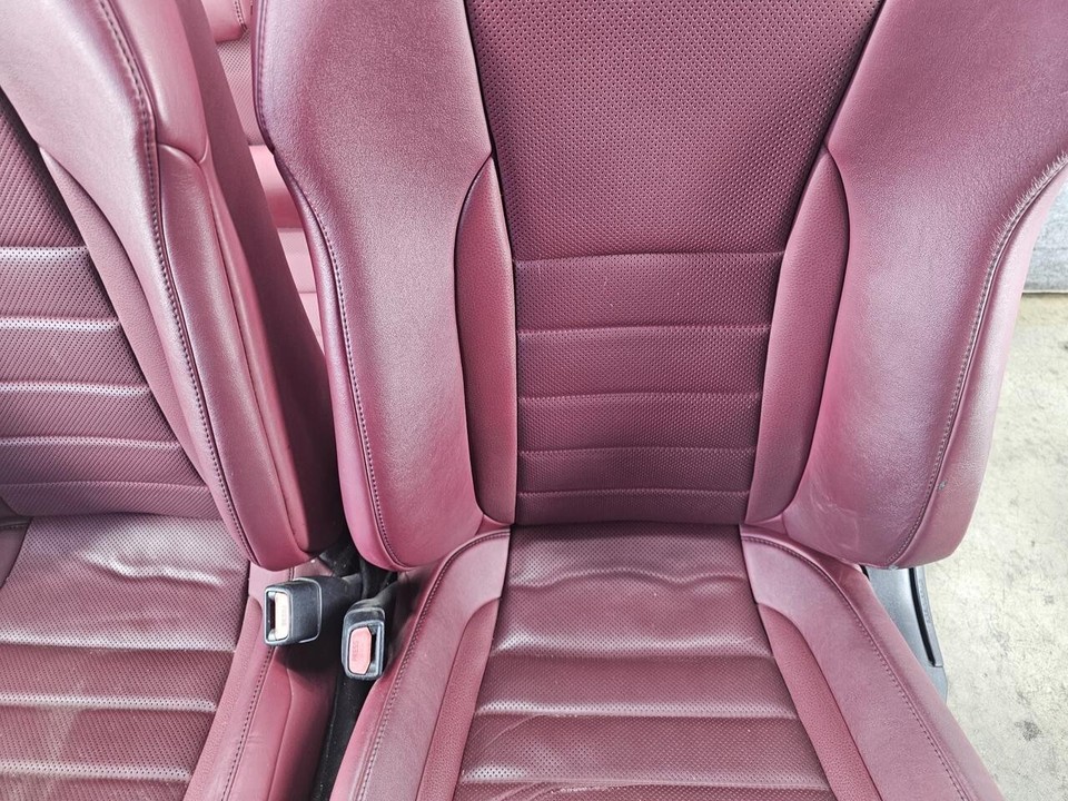 LEXUS 1315 IS250 IS350 SPORT FSPORT RED SEAT SEATS LEATHER SET OEM eBay