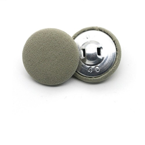 10Pcs 11-25mm Fabric Covered Metal Fastener Round Sewing Stitching Button Tools - Picture 24 of 24