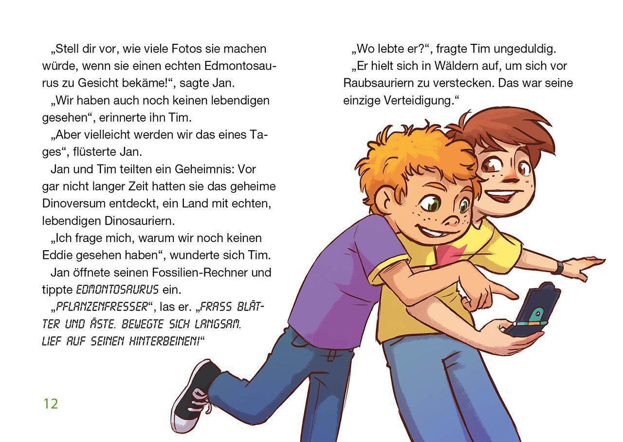 Thumbnail - Das Geheime Dinoversum Xtra (band 6) - Bedrohung Für Den Edmontosaurus