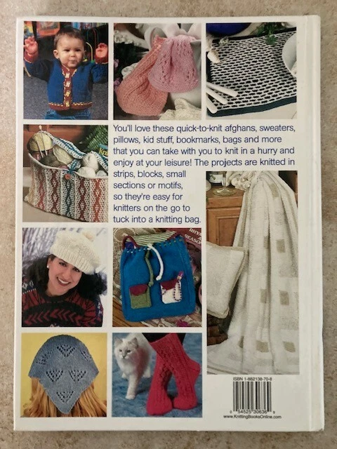 101 Knitting To-Go Projects All Stitched in Stripes, Blocks Sections and Motifs! - Image 2 of 4