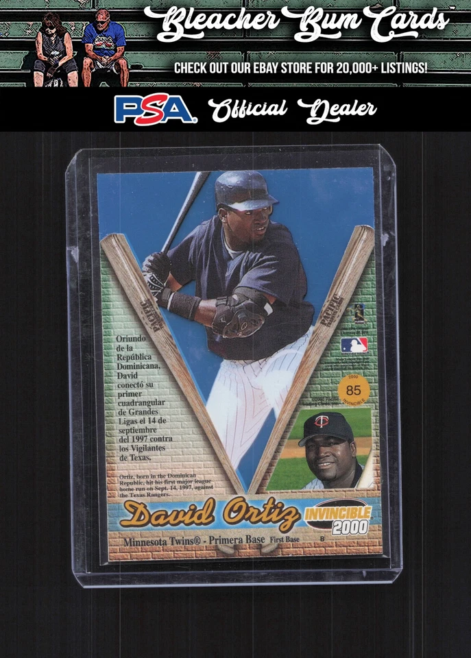 2000 Pacific Invincible 85 David Ortiz - Image 2 of 2