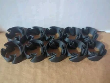 10 PCS Batteries Adapter Switcher Battery Converter AA to C Size