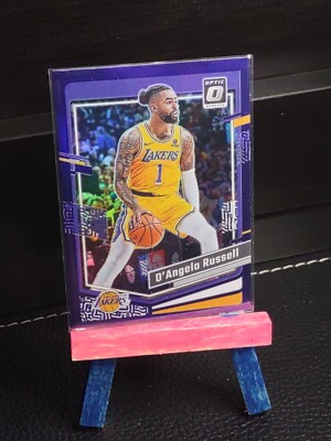 2023-24 Panini Donruss Optic - D'Angelo Russell Purple Prizm #18 