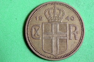 ESTATE FIND 1940 - Iceland 2 Kronur! #N00146