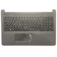 For HP 15-BS 250 G6 255 G6 Palmrest Case With Keyboard Touchpad 929906-001 Gray