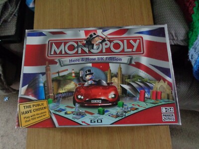 Monopoly UK Spiel Here and Now Edition 2007 Parkers Hasbro komplett gratis p=p
