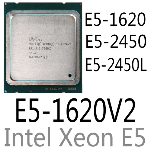 intel Xeon E5-1620 E5-1620 V2 E5-2450 E5-2450L procesor procesora - Zdjęcie 1 z 5