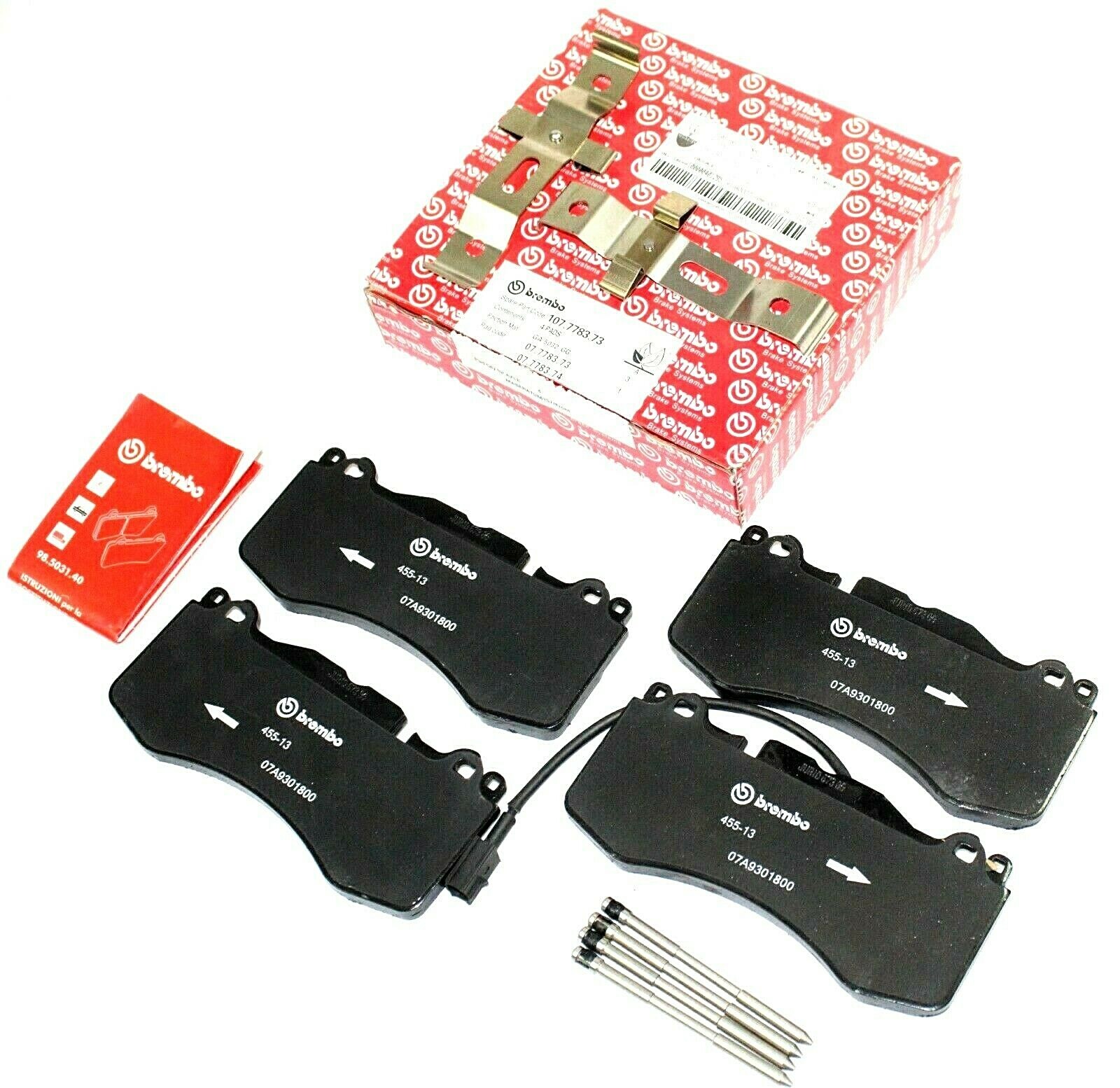 Maserati Quattroporte Gts Front Brake Pads - Genuine