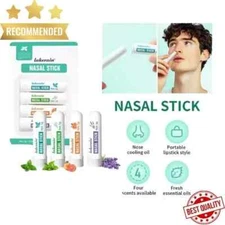 Boom Nasal Stick 4-Pack: Long-lasting, refreshing plant-based essential