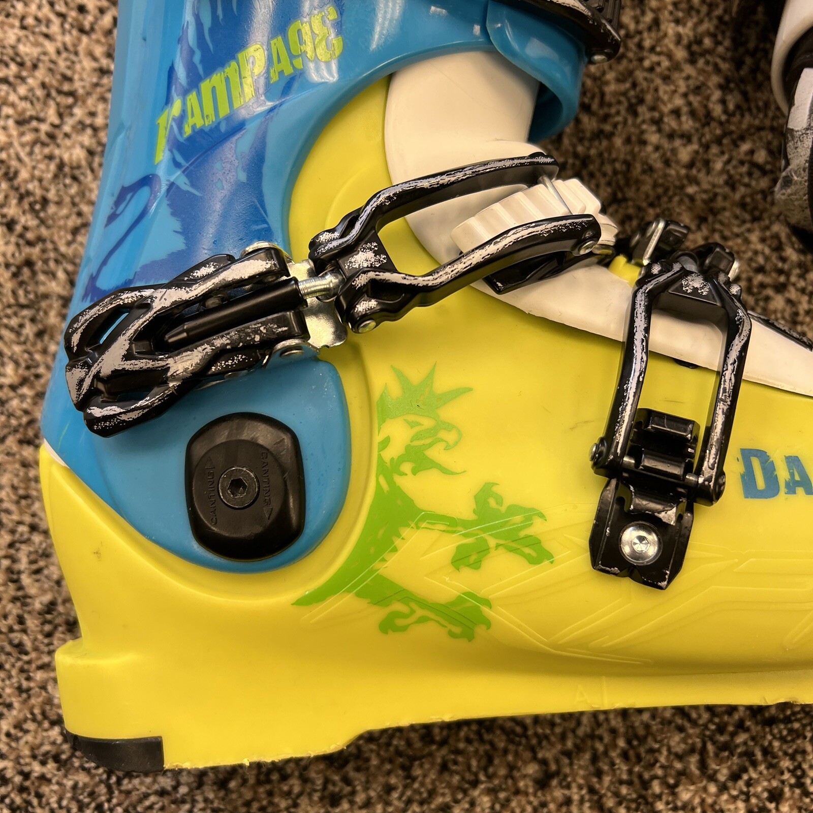 SALOMON Scarponi da sci alpino DALBELLO RAMPAGE 80 110 296 mm da uomo taglia US 7 verdi