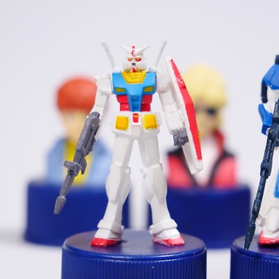 PEPSI GET! GUNDAM 25th Anniversary Bottle Cap Campaign series Lot 