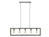 HäNgelampe HäNgeleuchte Industrial Design Randa Metallgestell 5Xe27 Fassung