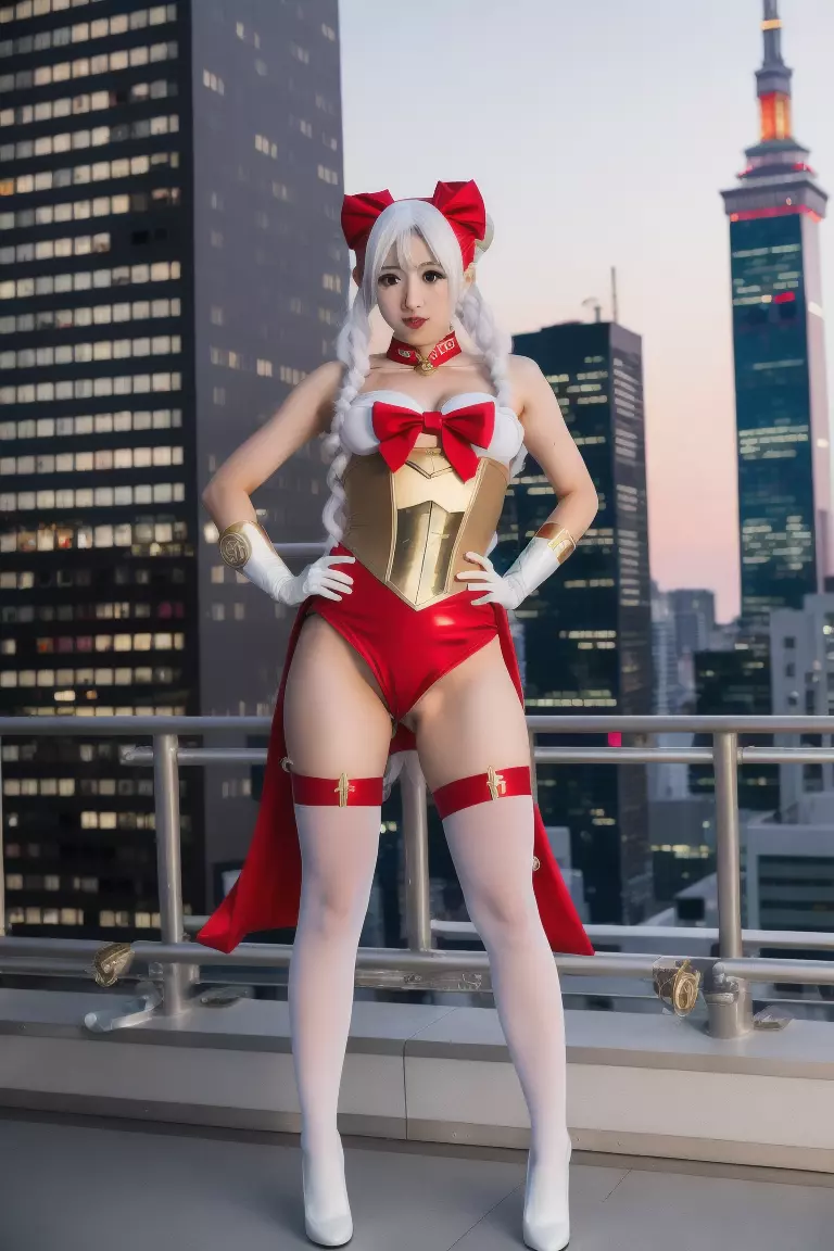 Cosplay Boob Flash