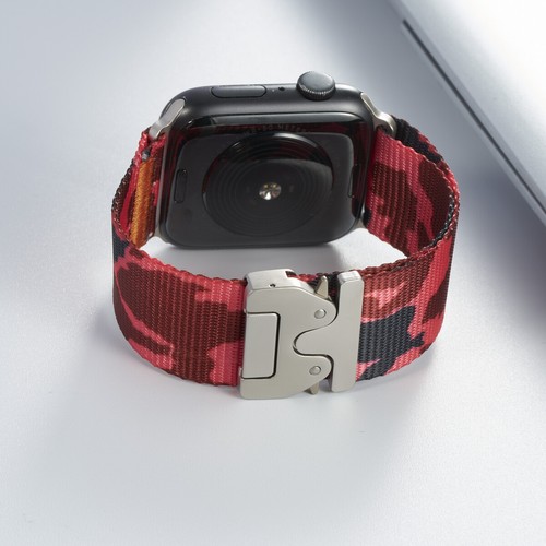 For Apple Watch Ultra 2 Series 10 9 8 7 6 5 4 SE Camouflage Nylon Strap Band NEW - Picture 8 of 18