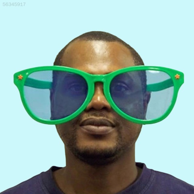 big green sunglasses