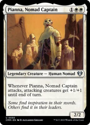 Magic the Gathering (mtg): CMM: Pianna, Nomad Captain - Foil