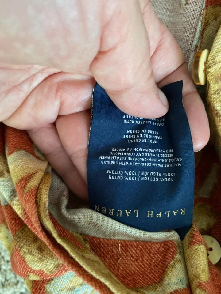 Ralph Lauren Isla Menorca Queen/Full Edredón con par de fundas estándar Foto 3 de 4