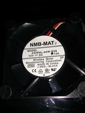 NMB-MAT Fan model 2408NL-04W-B59- 12VDC, 0.14A, 60mm x 60mm x20mm