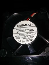 NMB-MAT Fan model 2408NL-04W-B59- 12VDC, 0.14A, 60mm x 60mm x20mm 